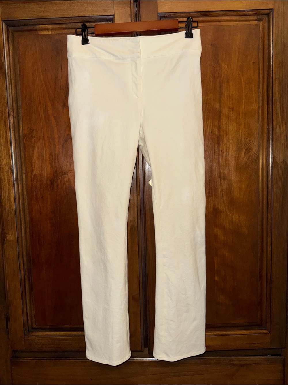Veronica Beard Cream Skinny Pants size 2.